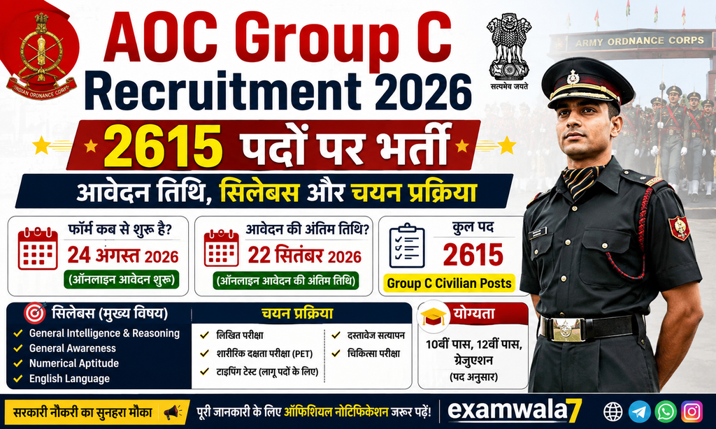 aoc group c recruitment 2026